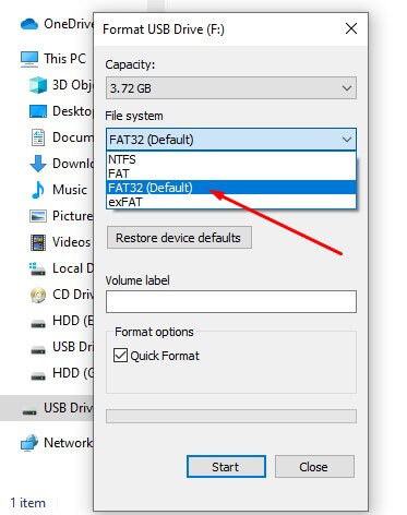 2 Cara Mengubah Format Flashdisk Menjadi FAT32 Di HP Dan Laptop